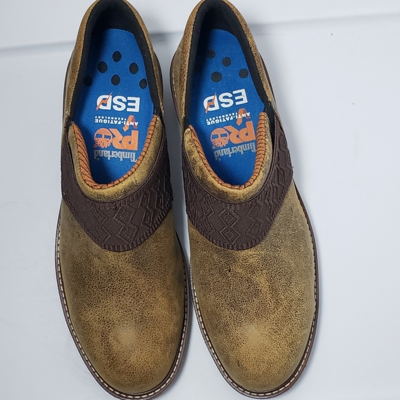 Timberland Pro Rivetor Women's Slip On Work Shoe A1KJJ 9.5 - Picture 4 of 11